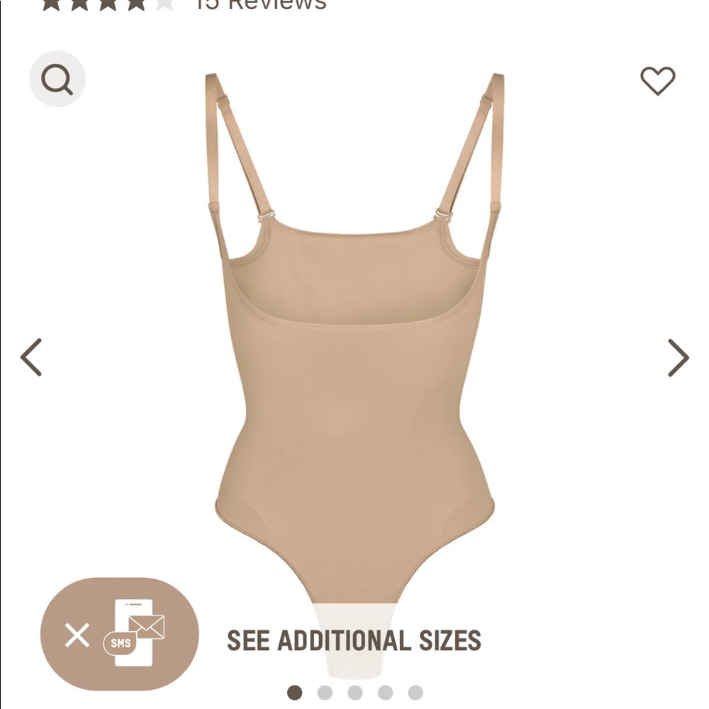 SKIMS Open Bust Body Suit